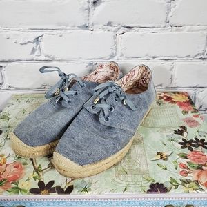 Joie Wallie Blue Espadrille Sneakers